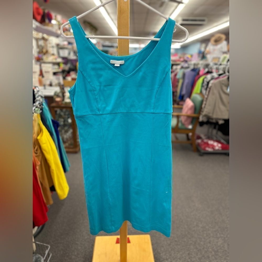 🛍️ New York & Co Teal Sun Dress